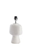Lamp base 22,5x14,5x39 cm GANDORO ceramics matt cream