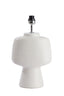 Lamp base 29,5x18,5x49 cm GANDORO ceramics matt cream