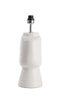 Lamp base 29,5x18,5x49 cm GANDORO ceramics matt cream
