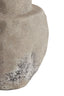 Lamp base 27,5x48 cm LEZAMA ceramics raw vintage grey