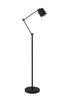 Floor lamp G9 73x25x150 cm RIJEKA matt black+dimmer