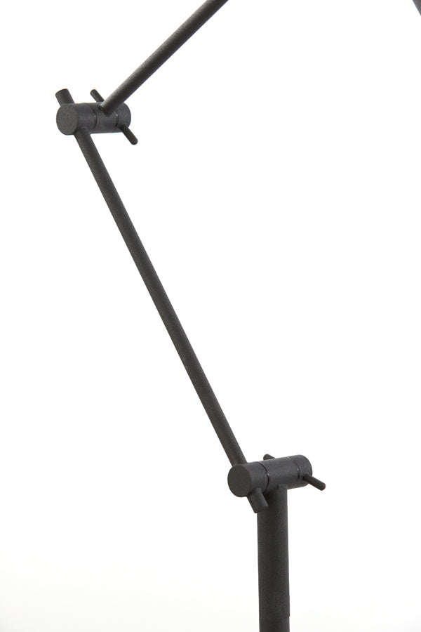 Floor lamp G9 73x25x150 cm RIJEKA matt black+dimmer
