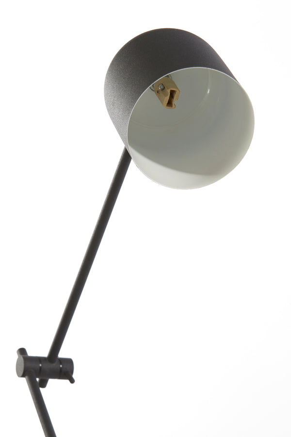 Floor lamp G9 73x25x150 cm RIJEKA matt black+dimmer