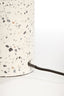 Lamp base 11,5x41 cm RANDY terrazzo white+matt black