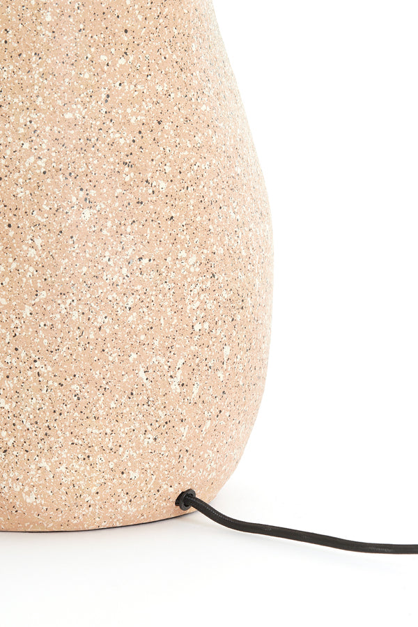 Lamp base 26,5x62 cm AGADO light pink