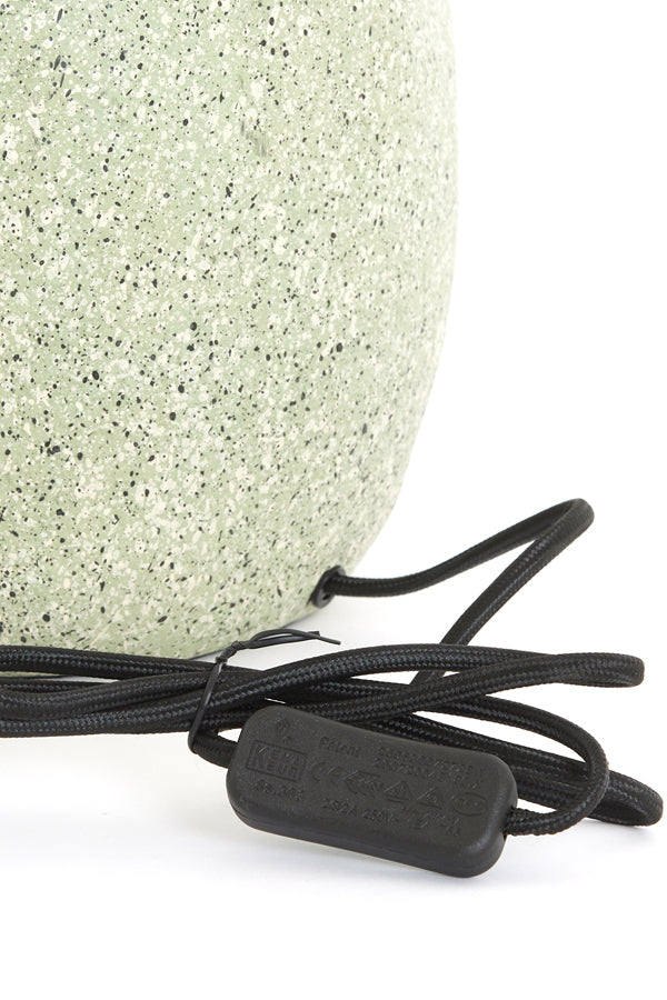 Lamp base 22x51 cm AGADO light green