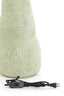 Lamp base 22x51 cm AGADO light green