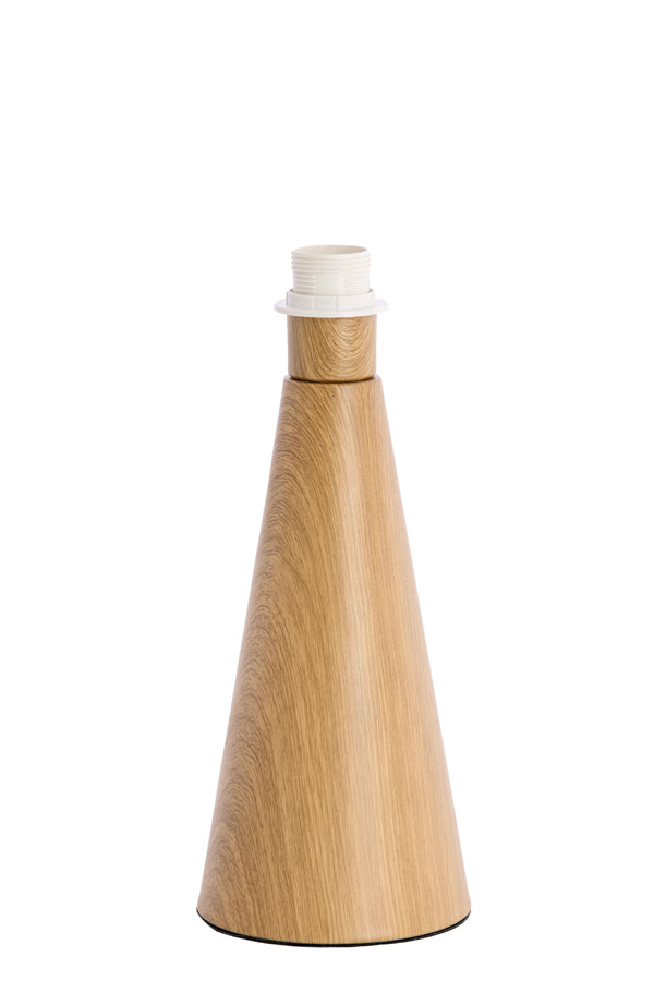Lamp base 13,5x33,5 cm DINAN wood print natural
