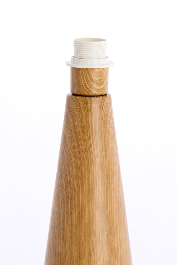 Lamp base 13,5x33,5 cm DINAN wood print natural
