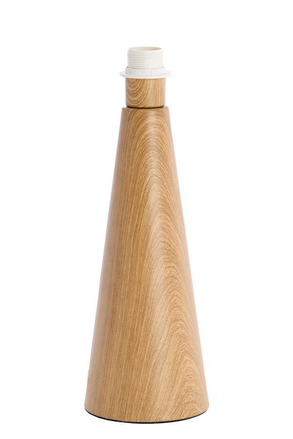 Lamp base 14x40 cm DINAN wood print natural