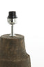 Lamp base 22,5x57 cm KIDIRA ceramics dark brown