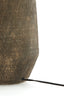 Lamp base 22,5x57 cm KIDIRA ceramics dark brown