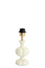 Lamp base 10x20 cm CALDAS shiny cream