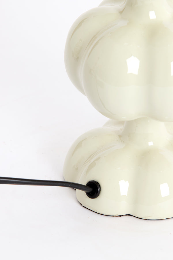 Lamp base 10x20 cm CALDAS shiny cream