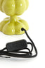 Lamp base 10x29 cm CALDAS shiny light green