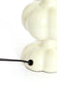 Lamp base 10x38 cm CALDAS shiny cream