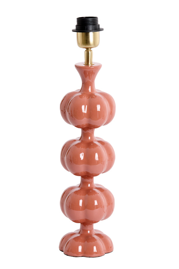 Lamp base 10x38 cm CALDAS shiny terra