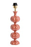 Lamp base 10x38 cm CALDAS shiny terra