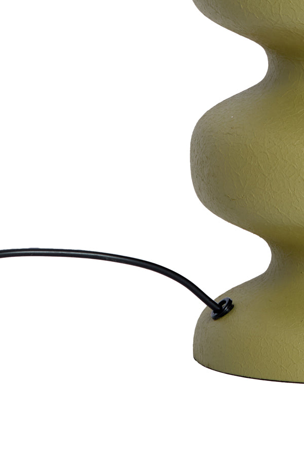 Lamp base 15x24 cm SOROCA matt olive green