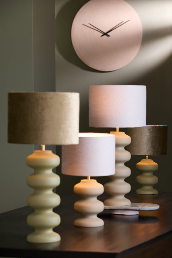 Lamp base 15x24 cm SOROCA matt olive green