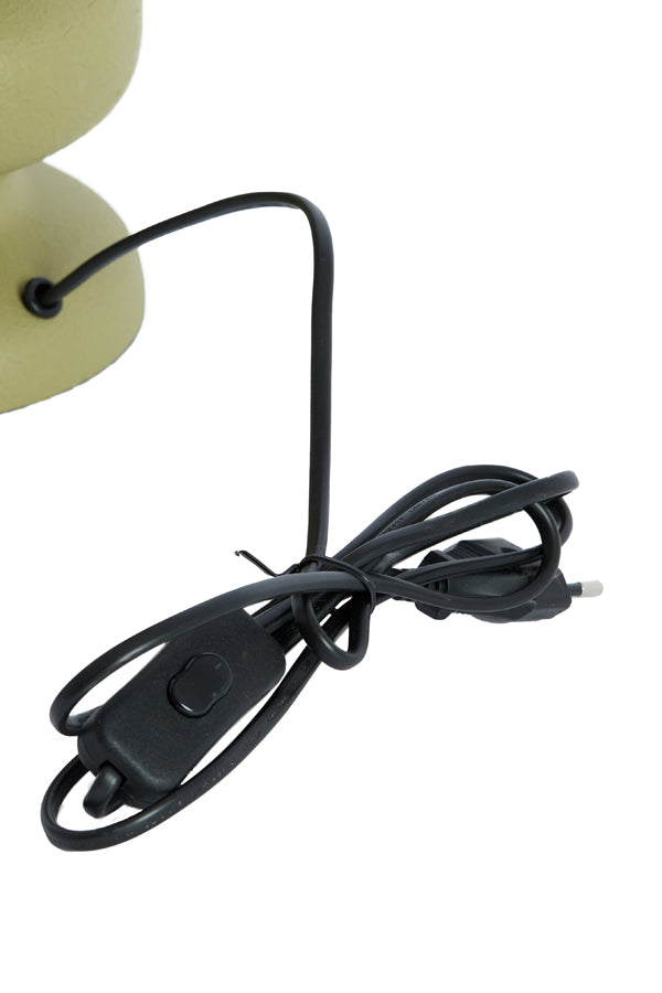 Lamp base 15x24 cm SOROCA matt olive green