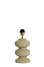 Lamp base 15x24 cm SOROCA matt brown-grey