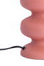 Lamp base 15x24 cm SOROCA matt coral-pink