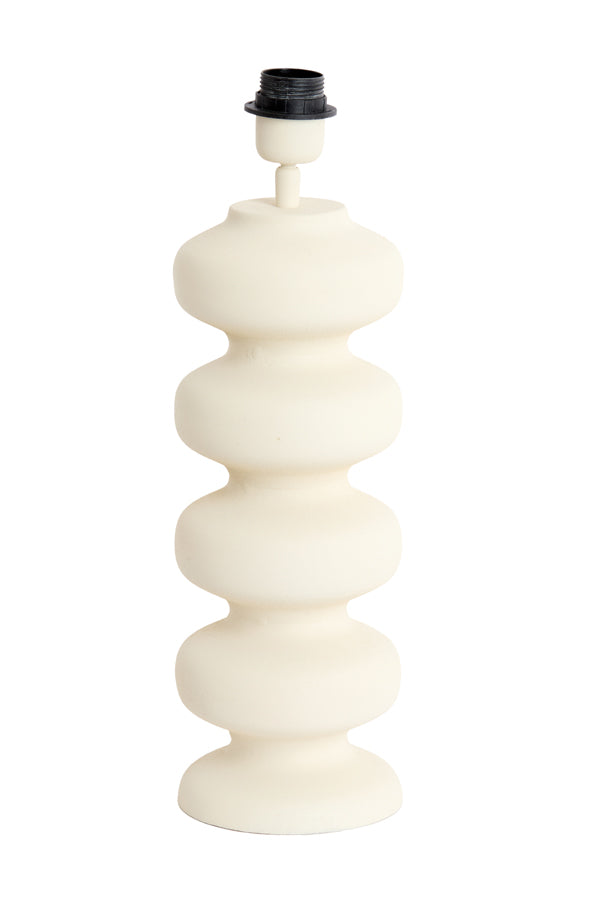 Lamp base 15x42 cm SOROCA matt cream