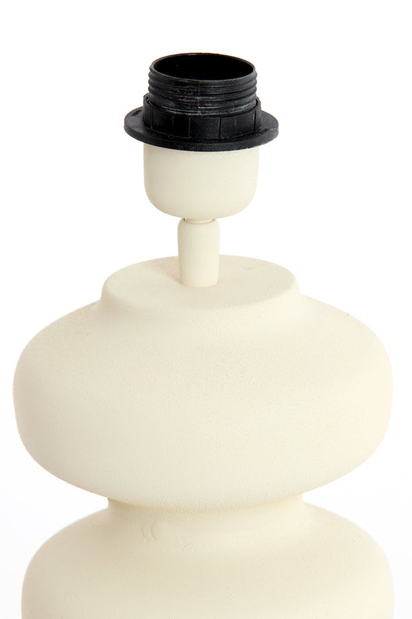 Lamp base 15x42 cm SOROCA matt cream