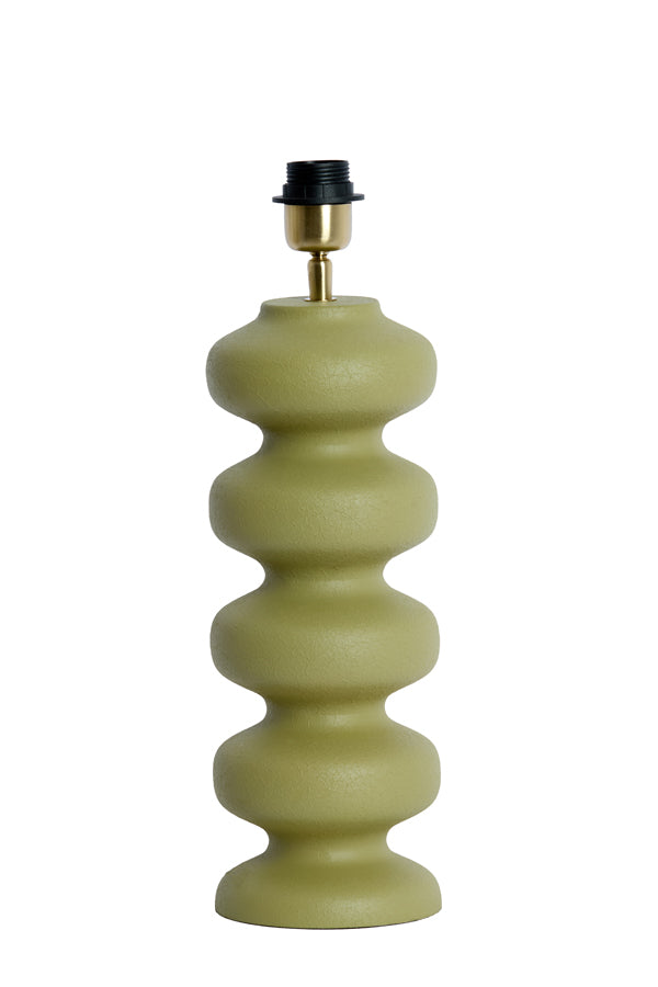 Lamp base 15x42 cm SOROCA matt olive green