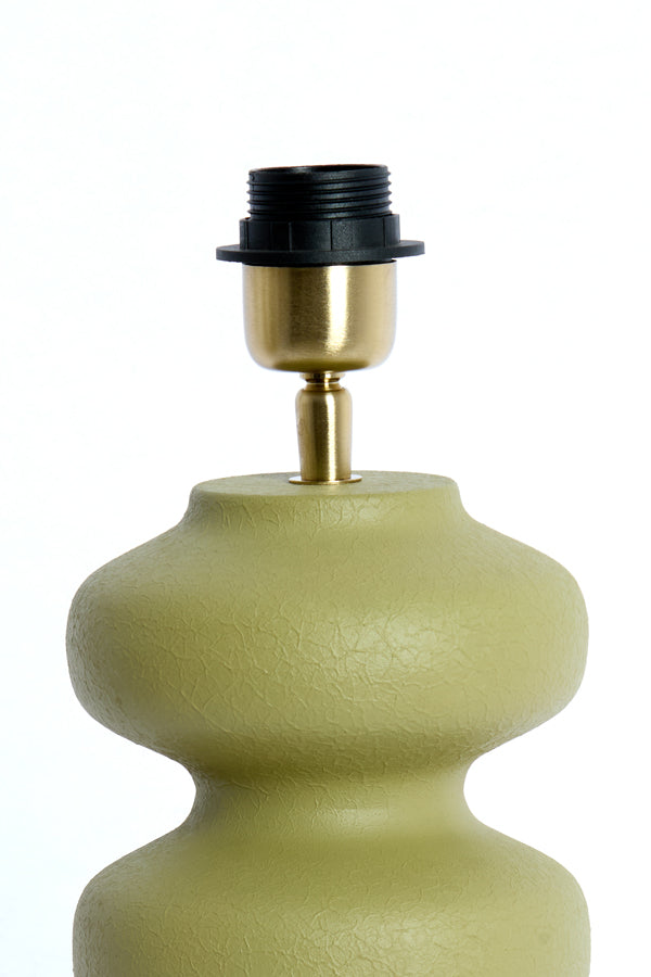 Lamp base 15x42 cm SOROCA matt olive green