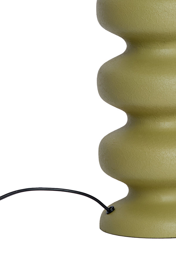 Lamp base 15x42 cm SOROCA matt olive green
