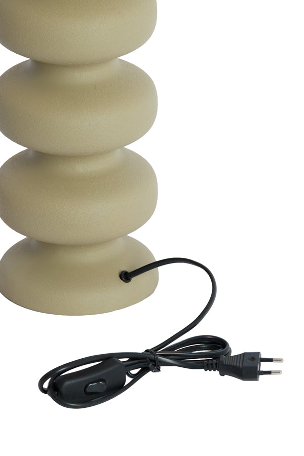 Lamp base 15x42 cm SOROCA matt brown-grey