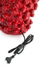Lamp base 31,5x35 cm BERRIES ceramics red