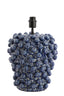 Lamp base 31,5x35 cm BERRIES ceramics dark blue