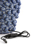 Lamp base 31,5x35 cm BERRIES ceramics dark blue