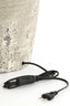 Lamp base 28x70 cm LUCENTE ceramics texture grey