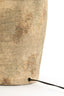 Lamp base 28x70 cm LUCENTE ceramics antique dark brown