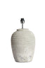 Lamp base 28,5x49 cm MINORA ceramics texture grey