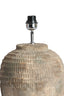 Lamp base 28,5x49 cm MINORA ceramics antique dark brown