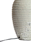 Lamp base 28,5x46,5 cm CASSARO ceramics texture grey