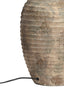 Lamp base 28,5x46,5 cm CASSARO ceramics antique dark brown