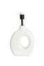 Lamp base 23,5x12x42,5 cm KANTI shiny cream