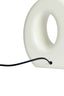 Lamp base 23,5x12x42,5 cm KANTI shiny cream