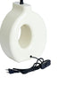Lamp base 23,5x12x42,5 cm KANTI shiny cream