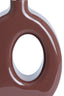 Lamp base 23,5x12x42,5 cm KANTI shiny burgundy