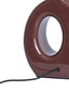 Lamp base 23,5x12x42,5 cm KANTI shiny burgundy