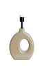Lamp base 23,5x12x42,5 cm KANTI shiny sand