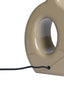 Lamp base 23,5x12x42,5 cm KANTI shiny sand