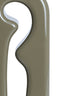 Lamp base 19x13x52,5 cm MISTRA shiny taupe